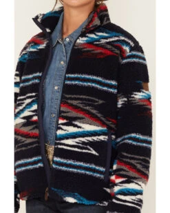 Ariat Women's Chimayo Southwestern Sherpa Jacket 8 Ariat Women's Chimayo Southwestern Sherpa Jacket -Ariat 2000377711 410 P3