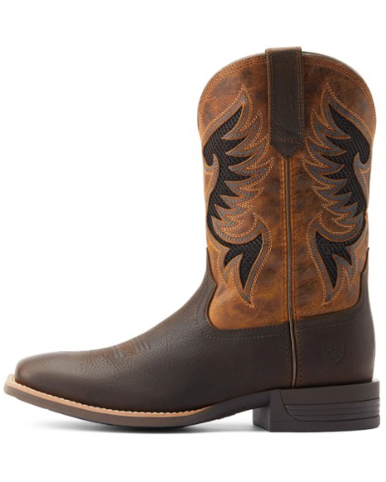 Ariat Men's Cowpuncher VentTEK Western Performance Boots - Broad Square Toe 4 Ariat Men's Cowpuncher VentTEK Western Performance Boots - Broad Square Toe - Image 2