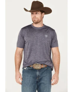 Ariat Men's Vertical Flag Graphic Short Sleeve T-Shirt