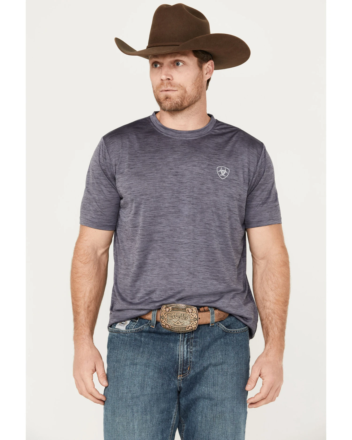 Ariat Men's Vertical Flag Graphic Short Sleeve T-Shirt 3 Ariat Men's Vertical Flag Graphic Short Sleeve T-Shirt