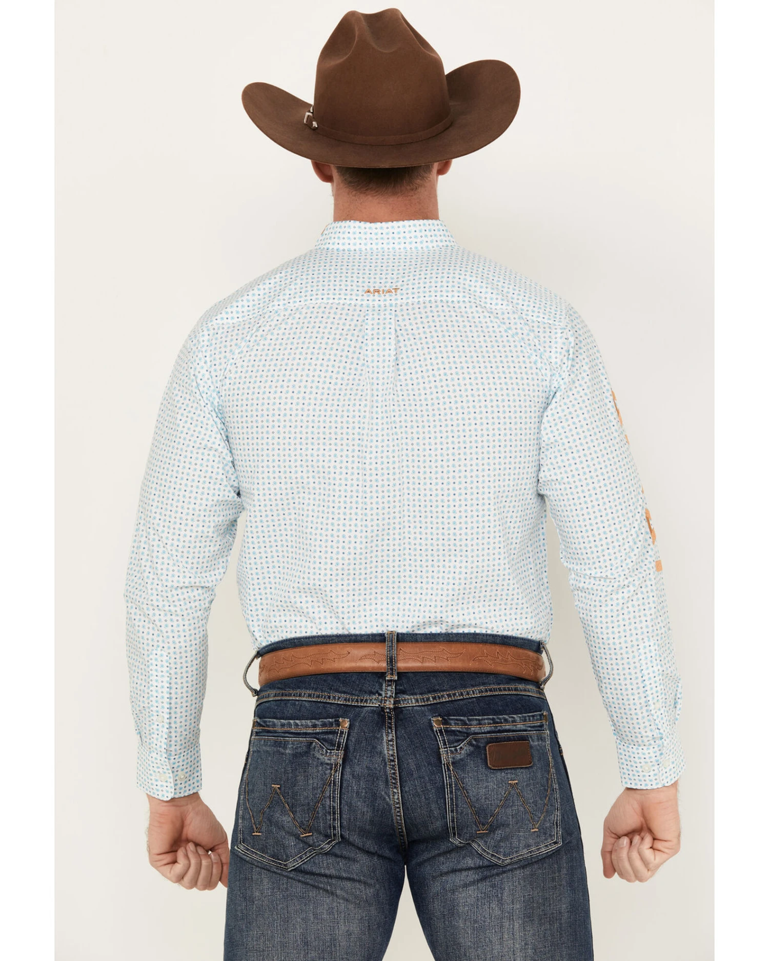 Ariat Men's Team Stuart Fitted Shirt 6 Ariat Men's Team Stuart Fitted Shirt - Image 4