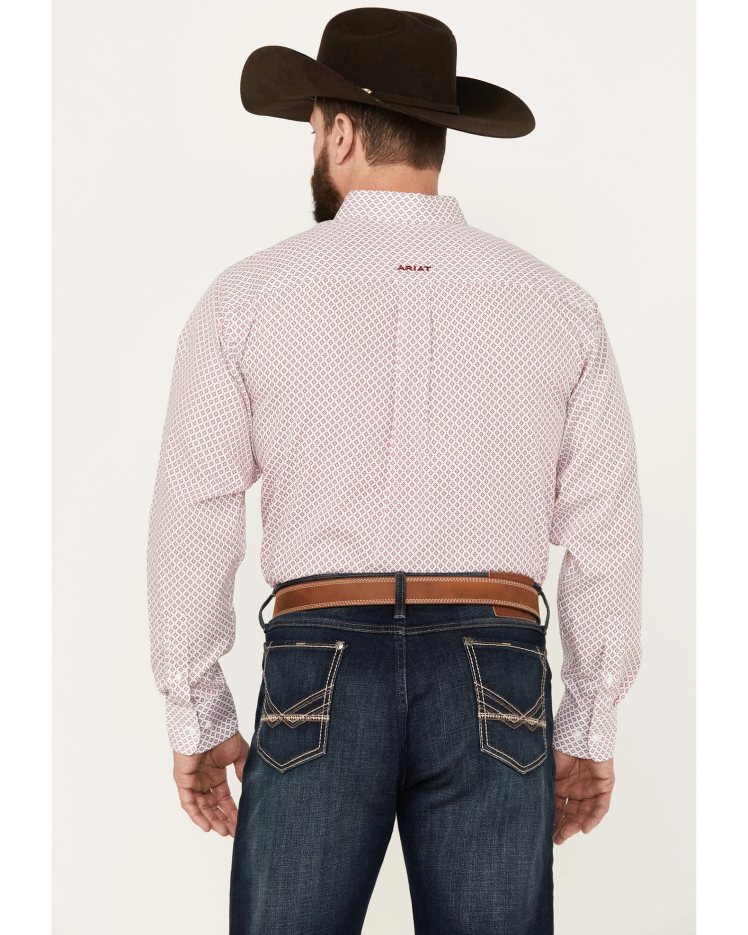 Ariat Men's Oakly Classic Fit Long Sleeve Button Down Western Shirt 6 Ariat Men's Oakly Classic Fit Long Sleeve Button Down Western Shirt - Image 4