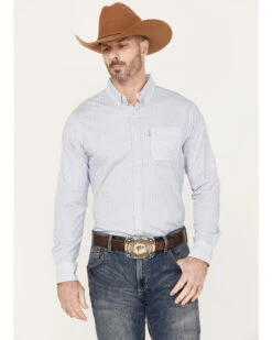 Ariat Men's Medallion Stretch Modern Fit Button-Down Long Sleeve Western Shirt