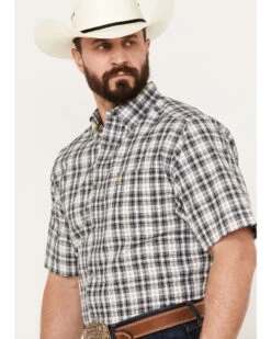 Ariat Men's Pro Series Davin Classic Fit Short Sleeve Button Down Western Shirt -Ariat 2000384546 001 P2