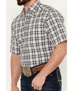 Ariat Men's Pro Series Davin Classic Fit Short Sleeve Button Down Western Shirt -Ariat 2000384546 001 P3