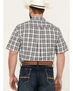 Ariat Men's Pro Series Davin Classic Fit Short Sleeve Button Down Western Shirt -Ariat 2000384546 001 P4