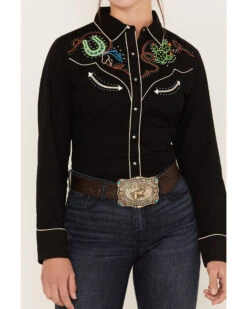 Ariat Women's Wynette Long Sleeve Western Snap Shirt 8 Ariat Women's Wynette Long Sleeve Western Snap Shirt -Ariat 2000384681 001 P3