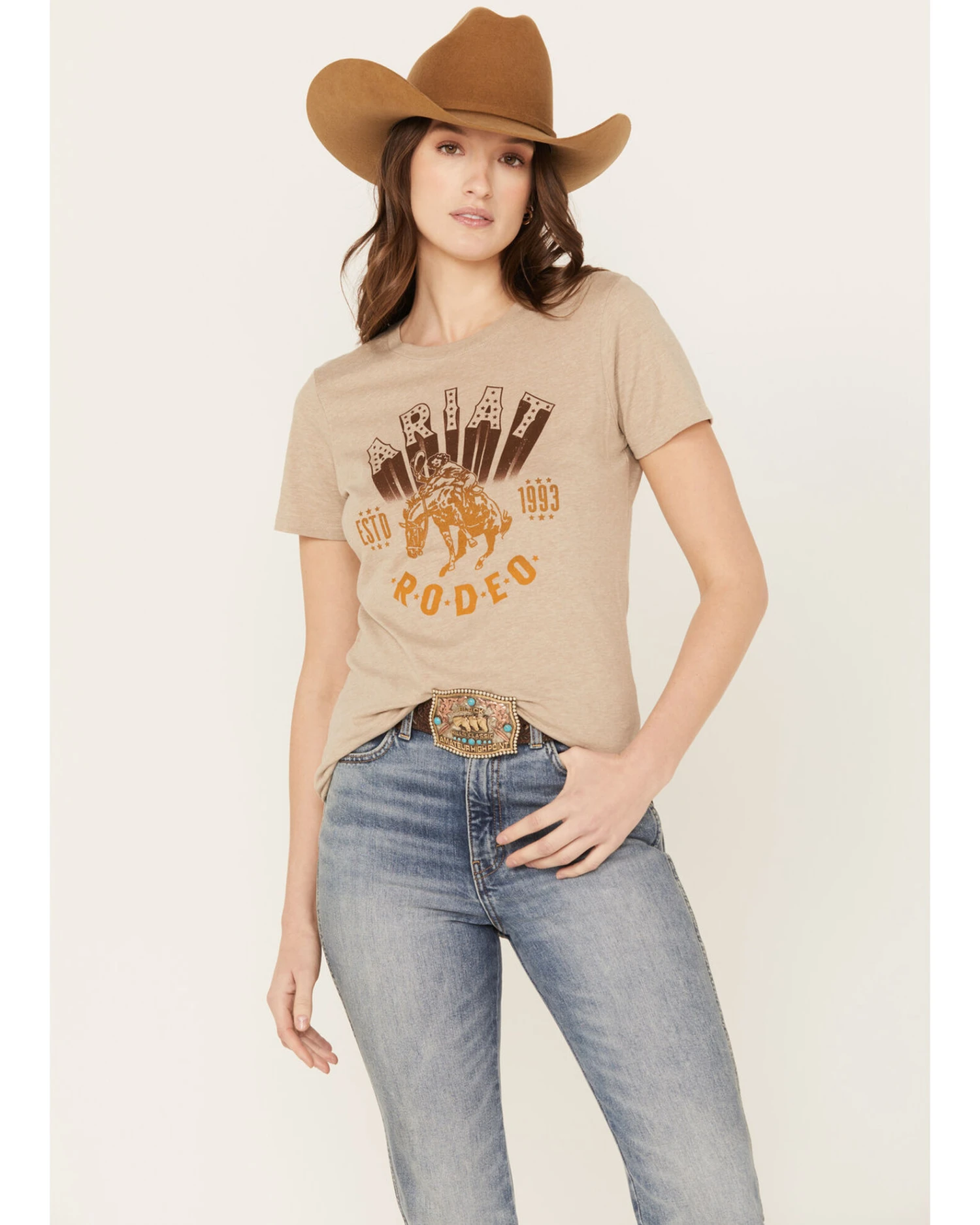 Ariat Women's Rodeo Short Sleeve Graphic Tee 3 Ariat Women's Rodeo Short Sleeve Graphic Tee