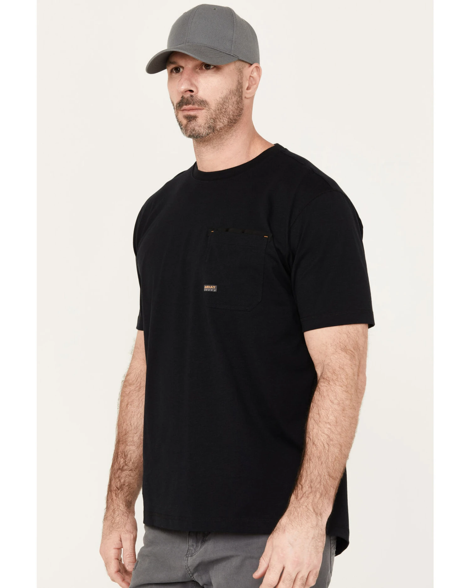 Ariat Men's Rebar Workman Born For This Short Sleeve T-Shirt 4 Ariat Men's Rebar Workman Born For This Short Sleeve T-Shirt - Image 2