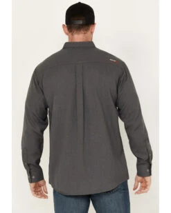 Ariat Men's FR Air Inherent Solid Long Sleeve Button Down Work Shirt -Ariat 2000384711 022 P4