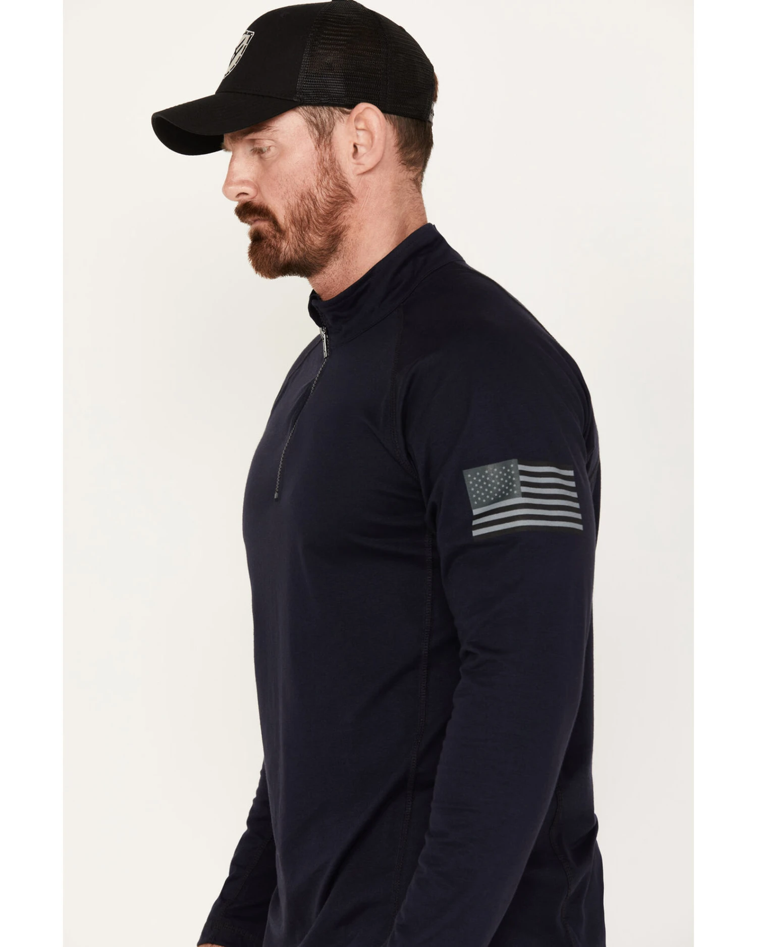 Ariat Men's FR Combat 1/4 Zip Work Pullover 4 Ariat Men's FR Combat 1/4 Zip Work Pullover - Image 2