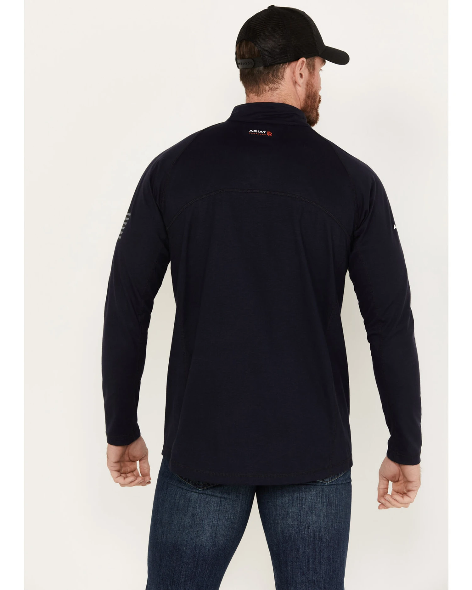 Ariat Men's FR Combat 1/4 Zip Work Pullover 6 Ariat Men's FR Combat 1/4 Zip Work Pullover - Image 4