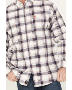 Ariat Men's FR Chiseled Plaid Print Long Sleeve Button Down Work Shirt 8 Ariat Men's FR Chiseled Plaid Print Long Sleeve Button Down Work Shirt -Ariat 2000384774 941 P3