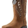Ariat Girls' VentTEK Western Boots - Broad Square Toe -Ariat 2000384878 200 P1