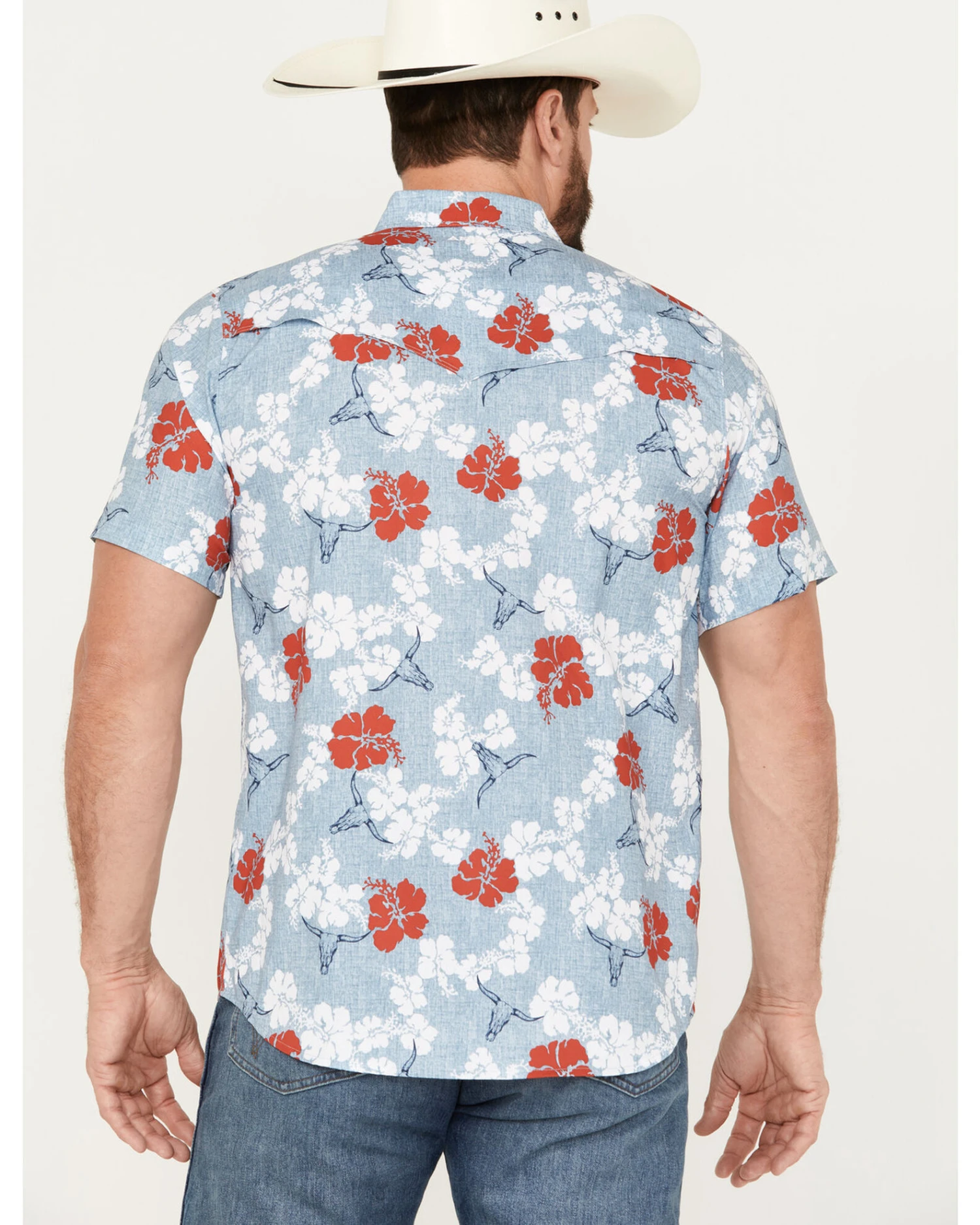 Ariat Men's VentTEK Aloha Fitted Western Performance Shirt 6 Ariat Men's VentTEK Aloha Fitted Western Performance Shirt - Image 4