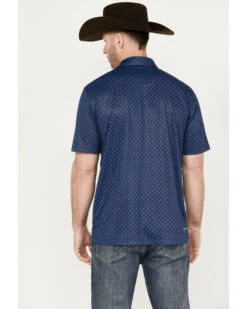 Ariat Men's Allover Palm Print Short Sleeve Polo Shirt 9 Ariat Men's Allover Palm Print Short Sleeve Polo Shirt -Ariat 2000387307 410 P4