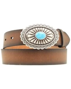 Ariat Women's Silver And Turquoise Belt